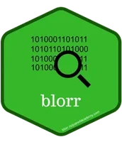 blorr hex sticker